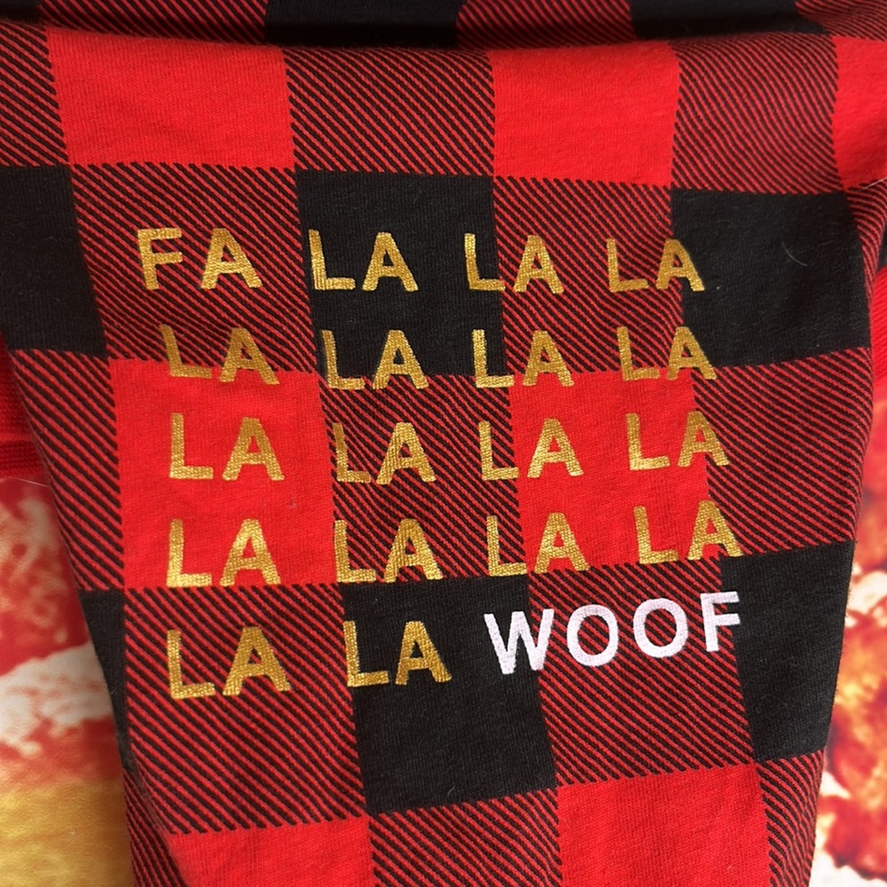 Dog Christmas Puppy PJs ❤️🎄🖤 - Picture 2 of 4